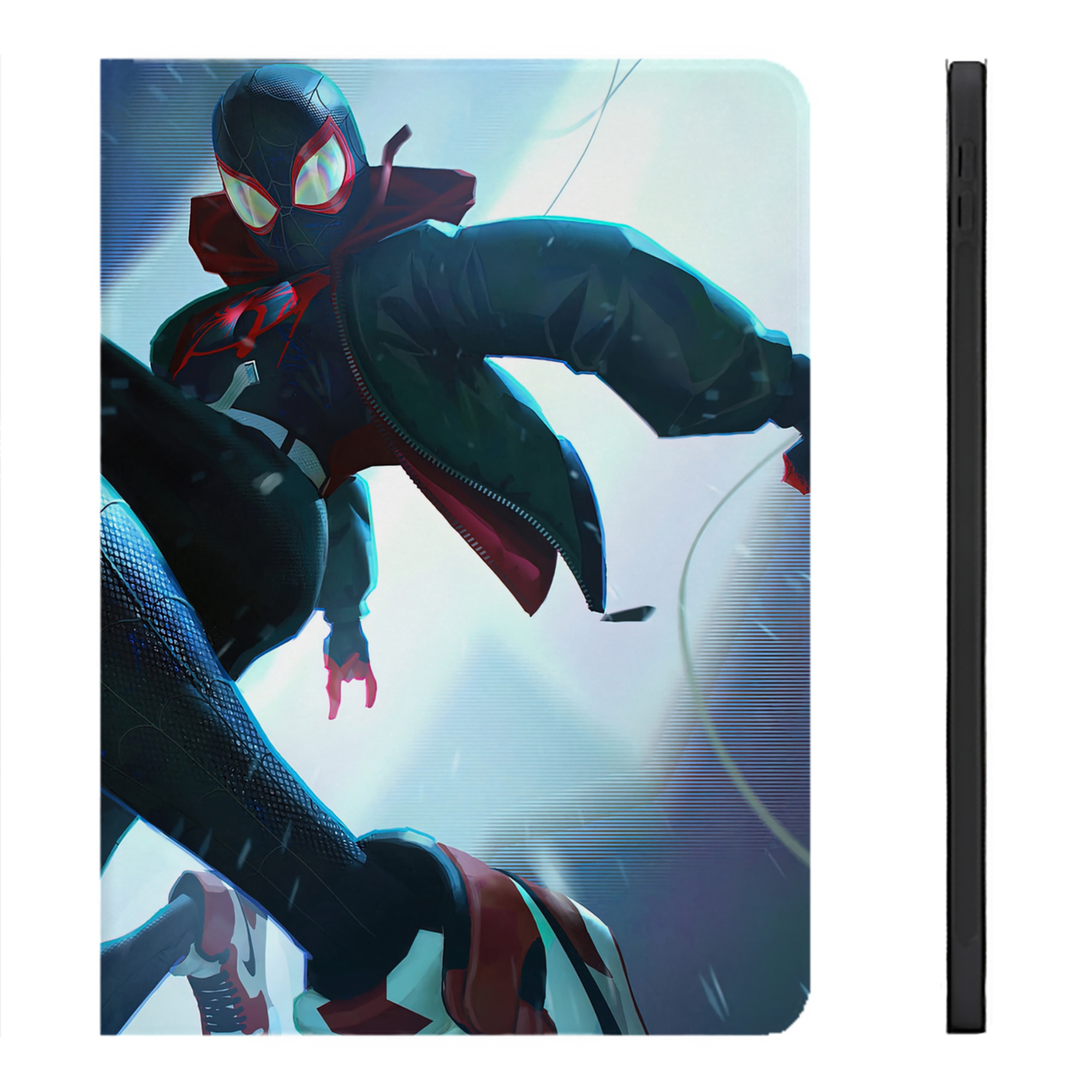 Spider Man スパイダーマン IPadケース ペンホルダー付き ブックスタイルデザイン